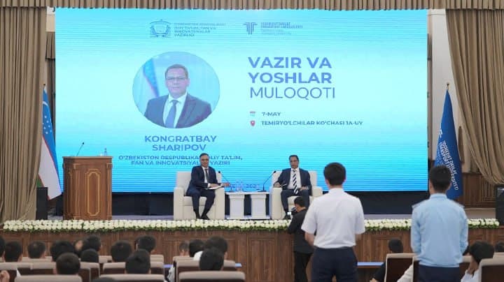 Ochiq muloqot: vazir va yoshlar uchrashuvi