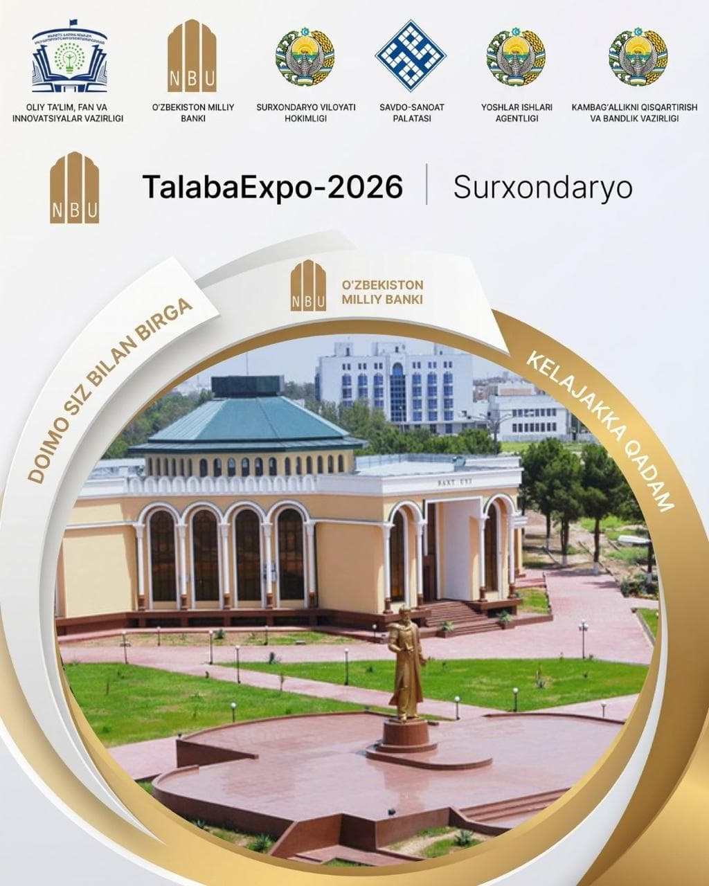 ✴️Surxondaryoda “Talaba Expo–2026”: Kelajak kasbi va ish joyingizni bugun toping!